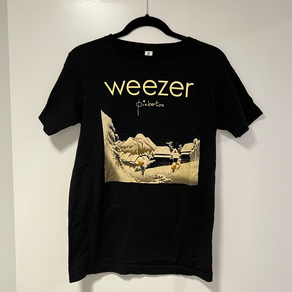 Hot Topic Weezer Pinkerton T-Shirt | S, Black